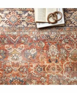 Cheapest 🌟 Loloi Rugs Spice, Marine Printed Polyester Layla Area Rug By Loloi II, 7'6"x9'6" 🎁 -Cheap Rugs Store 00012dab0f5a925a 9438 w800 h800 b0 p0