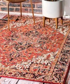 Hot Sale โ NuLOOM Patrice Indoor/Outdoor Area Rug, Orange, 5'x8' ๐คฉ