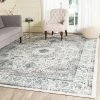 Coupon 💯 Safavieh Evoke Collection EVK220 Rug, Ivory/Gray, 2'2"x9' 😀