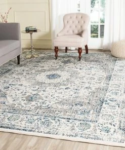 Coupon ๐ฏ Safavieh Evoke Collection EVK220 Rug, Ivory/Gray, 2'2"x9' ๐
