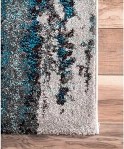 Deals ✔️ NuLOOM Winter Abstract Area Rug, Blue, 5'x8' 😉 -Cheap Rugs Store 035141200e963958 3631 w800 h800 b0 p0
