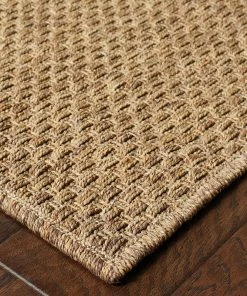 Wholesale 🧨 Newcastle Home Key West Indoor And Outdoor Sisal Look Tan And Rug, 8'6"x13' 🥰 -Cheap Rugs Store 0371c12f0ef5010e 5247 w800 h800 b0 p0