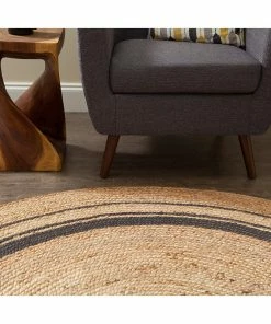 Brand new ✨ Anji Mountain Kerala Mist Round Jute Rug, 4' ⭐