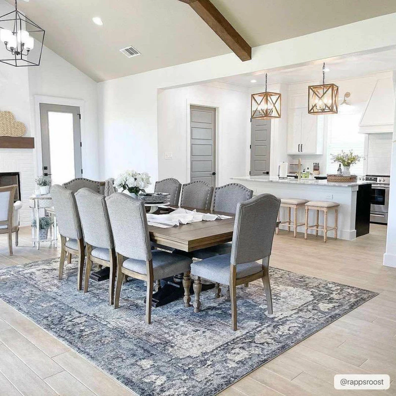 Brand new ❤️ Hauteloom Newalla Updated Traditional Medallion 7'10" X 10'3" Area Rug 🧨 1 Brand new ❤️ Hauteloom Newalla Updated Traditional Medallion 7'10" X 10'3" Area Rug 🧨