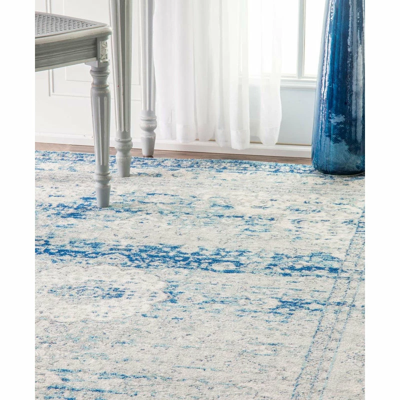 Best Sale 👍 NuLOOM Traditional Vintage Faded Wreath Medallion Rug, 8'x10' ⌛ 3 Best Sale 👍 NuLOOM Traditional Vintage Faded Wreath Medallion Rug, 8'x10' ⌛ - Image 3