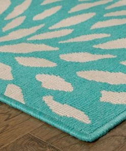 Flash Sale 😍 Newcastle Home Madelina Floral Blue And Ivory Indoor Or Outdoor Area Rug, 6'7"x9'6" 🔔 -Cheap Rugs Store 0b016d9c0ef5066e 7411 w800 h800 b0 p0