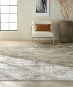 Hot Sale 🔥 Nourison Calvin Klein Rush Area Rug, Gray/Beige, 8'x10' ⌛ -Cheap Rugs Store 0b3161910e850720 7647 w800 h800 b0 p0