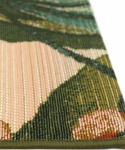 Cheapest 💯 Liora Manne Marina Tropical Leaf Indoor/Outdoor Rug, Cream, 7'10"x9'10" 🛒 -Cheap Rugs Store 0da14f3b0d812026 0313 w800 h800 b0 p0