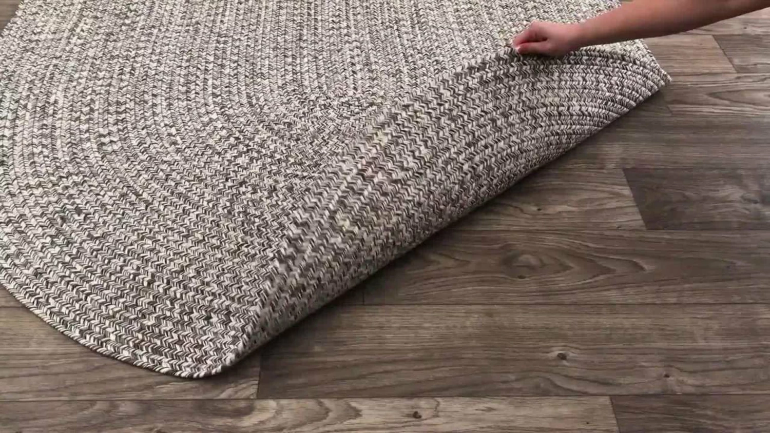 Discount 🎉 NuLOOM Braided Lefebvre Indoor/Outdoor Area Rug, Salt And Pepper, 3'x5' 😍 2 Discount 🎉 NuLOOM Braided Lefebvre Indoor/Outdoor Area Rug, Salt And Pepper, 3'x5' 😍 - Image 2