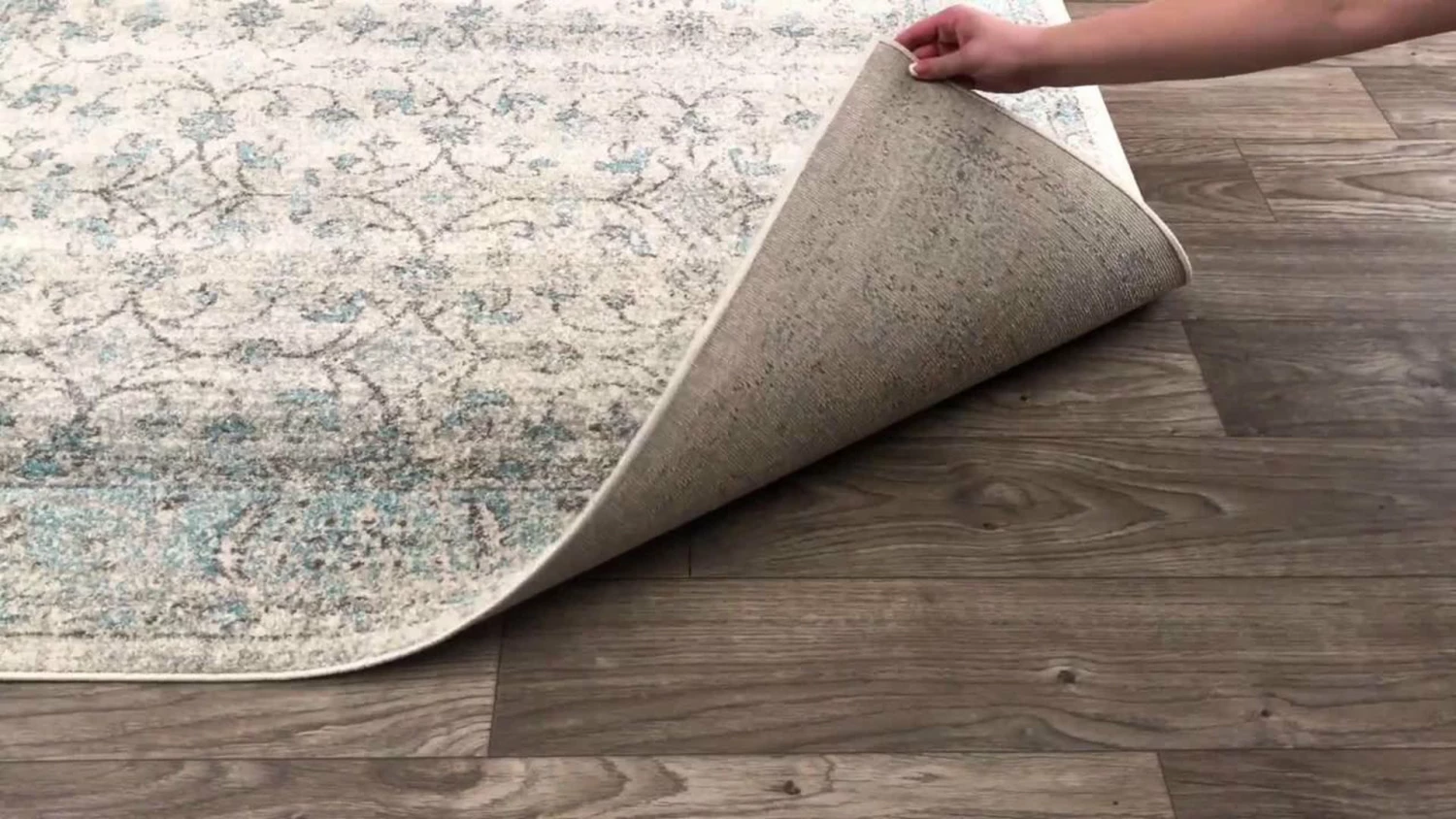 Cheap 💯 NuLOOM Mist Floral Vintage Rug, Aqua, 6'7"x9' 🤩 3 Cheap 💯 NuLOOM Mist Floral Vintage Rug, Aqua, 6'7"x9' 🤩 - Image 3