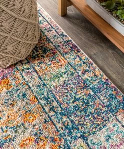 Deals 😉 JONATHAN Y Bohemian FLAIR Boho Vintage Faded Area Rug, Cream/Navy, 5x8 🛒 16 Deals 😉 JONATHAN Y Bohemian FLAIR Boho Vintage Faded Area Rug, Cream/Navy, 5x8 🛒 -Cheap Rugs Store 12e1adc303741358 6651 w800 h800 b0 p0