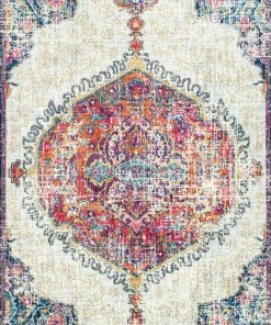Promo 🎉 NuLOOM Traditional Medallion, Multi, 9'x12' 🧨