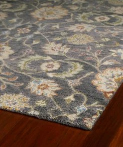 Buy ⭐ Kaleen Rugs Kaleen Helena Pewter Hand-Tufted Rug, 10'x14' ⌛