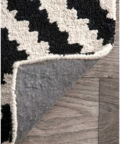 Best reviews of ๐ NuLOOM Hand-Tufted Geometric Tuscan Rug, Black, 2'x3' ๐