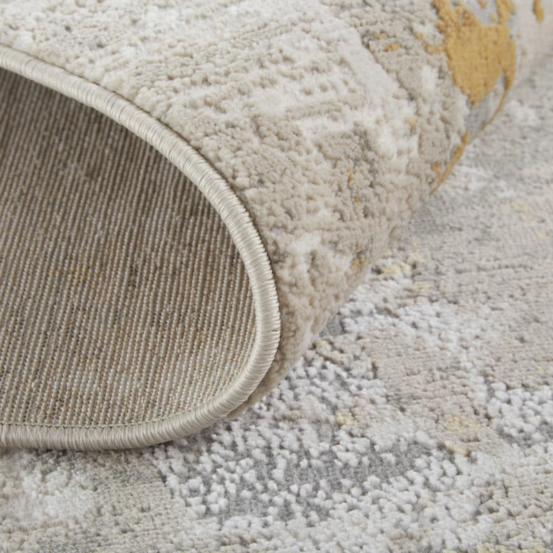 Wholesale ❤️ Feizy Rugs Weave & Wander Vanhorn Contemporary Watercolor Rug, Gold/Birch, 2'-10" X 7'-10" 🌟 8 Wholesale ❤️ Feizy Rugs Weave & Wander Vanhorn Contemporary Watercolor Rug, Gold/Birch, 2'-10" X 7'-10" 🌟 - Image 8