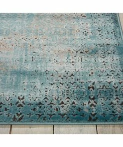Best Sale 🔥 Nourison Karma Rug, Blue, 3'9"x5'9" 🌟 -Cheap Rugs Store 1d9110210a9dd808 5938 w800 h800 b0 p0