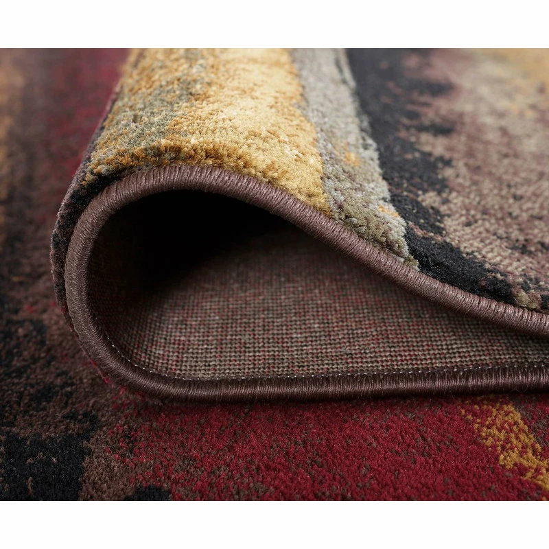 Hot Sale ❤️ Tayse Rugs Dakota Contemporary Abstract Area Rug, Multi-Color, 6'7''x9'6'' 🌟 4 Hot Sale ❤️ Tayse Rugs Dakota Contemporary Abstract Area Rug, Multi-Color, 6'7''x9'6'' 🌟 - Image 4