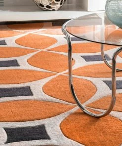 Best reviews of 😍 NuLOOM Hand-Tufted Gabriela Area Rug, Deep Orange, 5'x8' 😉 -Cheap Rugs Store 1e7141070e963716 3202 w800 h800 b0 p0