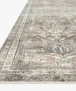 Wholesale 🔥 Loloi Rugs Layla Lay-13 Antique/Moss Printed Area Rug By Loloi II, 2'6"x7'6" 🔔 -Cheap Rugs Store 1fb1ebbf0f27407a 8905 w800 h800 b0 p0