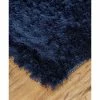 Budget ✨ Feizy Rugs Weave & Wander Freya Plush Shag Rug, Dark Blue, 4'9"x7'6" 😀
