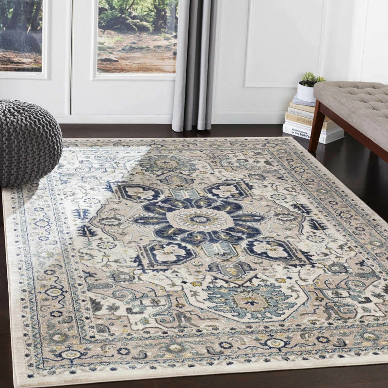 Deals ❤️ Hauteloom Canonsburg Traditional Medallion Persian 7'10" X 10'2" Area Rug 😀 1 Deals ❤️ Hauteloom Canonsburg Traditional Medallion Persian 7'10" X 10'2" Area Rug 😀