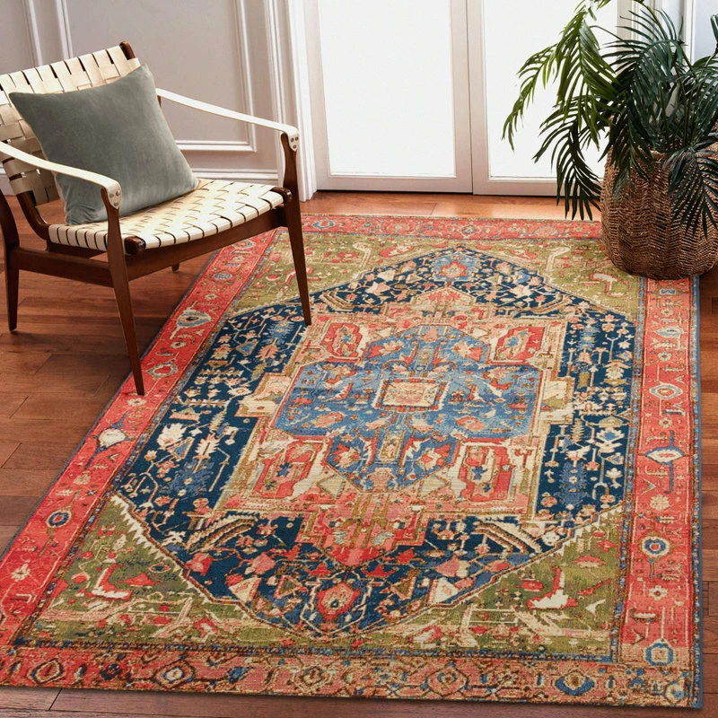 Flash Sale 😉 Liora Manne Marina Heriz Indoor/Outdoor Rug, Red, 7'10"x9'10" ✔️ 1 Flash Sale 😉 Liora Manne Marina Heriz Indoor/Outdoor Rug, Red, 7'10"x9'10" ✔️