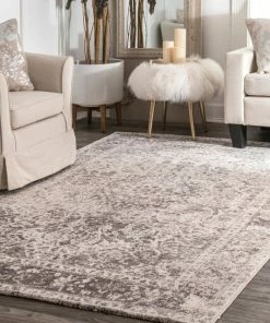 Brand new 😍 NuLOOM Traditional Vintage Garnished Medallion Rug, 4'x6' ✨ -Cheap Rugs Store 22d18a850e989f3c 0792 w800 h800 b0 p0