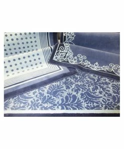 Top 10 ✨ Bellevie Company Inc. Serge LeSage Tip Top Rug, Carlotta Bleu ⌛ -Cheap Rugs Store 231187440a886b86 2904 w800 h800 b0 p0