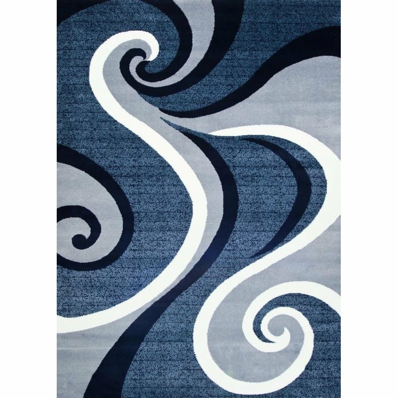 Cheapest ✔️ Persian Rugs Modern Trendz Collection 0327, Blue, 5'2"x7'2" 🤩 3 Cheapest ✔️ Persian Rugs Modern Trendz Collection 0327, Blue, 5'2"x7'2" 🤩 - Image 3