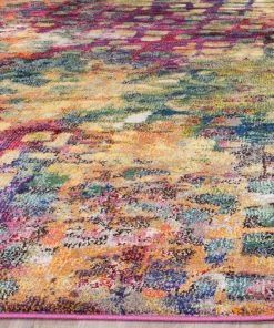 Flash Sale 😍 Safavieh Monaco Collection MNC225 Rug, Pink/Multi, 5'1" X 7'7" 🥰 -Cheap Rugs Store 256116730b3ff035 5522 w800 h800 b0 p0