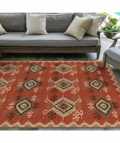 Deals ๐ Liora Manne Riviera Kilim Indoor/Outdoor Rug, Red, 7'10"x9'10" โค๏ธ 14 Deals ๐ Liora Manne Riviera Kilim Indoor/Outdoor Rug, Red, 7'10"x9'10" โค๏ธ -Cheap Rugs Store 2591f5410d601645 4788 w800 h800 b0 p0