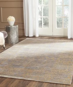 Budget 😍 Safavieh Valencia Collection VAL104 Rug, Grey/Gold, 8' X 10' ⌛