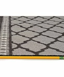 Best Pirce 👍 Nance Industries Machine Washable Mosaic Non Slip Runner, Midnight Black, 2x6 🧨 -Cheap Rugs Store 2861b5280ab00b1d 3926 w800 h800 b0 p0