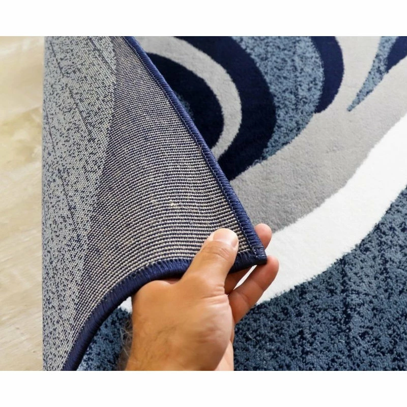 Cheapest ✔️ Persian Rugs Modern Trendz Collection 0327, Blue, 5'2"x7'2" 🤩 5 Cheapest ✔️ Persian Rugs Modern Trendz Collection 0327, Blue, 5'2"x7'2" 🤩 - Image 5