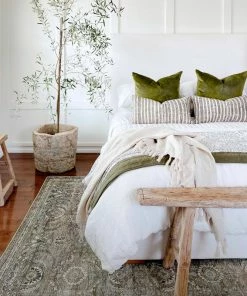 Wholesale โ๏ธ Loloi Rugs Layla Lay-13 Antique/Moss Printed Area Rug By Loloi II, 5'x7'6" ๐