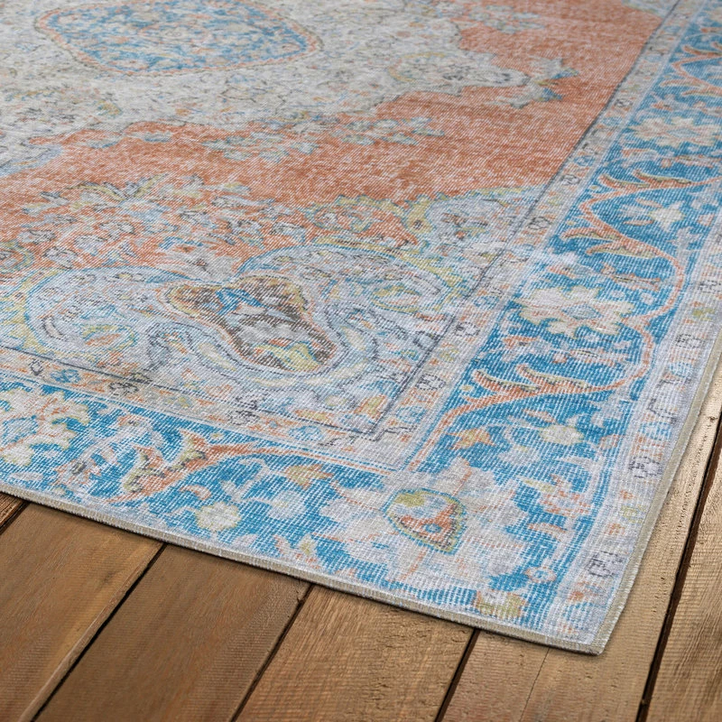 Best Sale 👏 Kaleen Rugs Kaleen Boho Patio Collection Light Copper Area Rug 5'x7'6" 🛒 5 Best Sale 👏 Kaleen Rugs Kaleen Boho Patio Collection Light Copper Area Rug 5'x7'6" 🛒 - Image 5