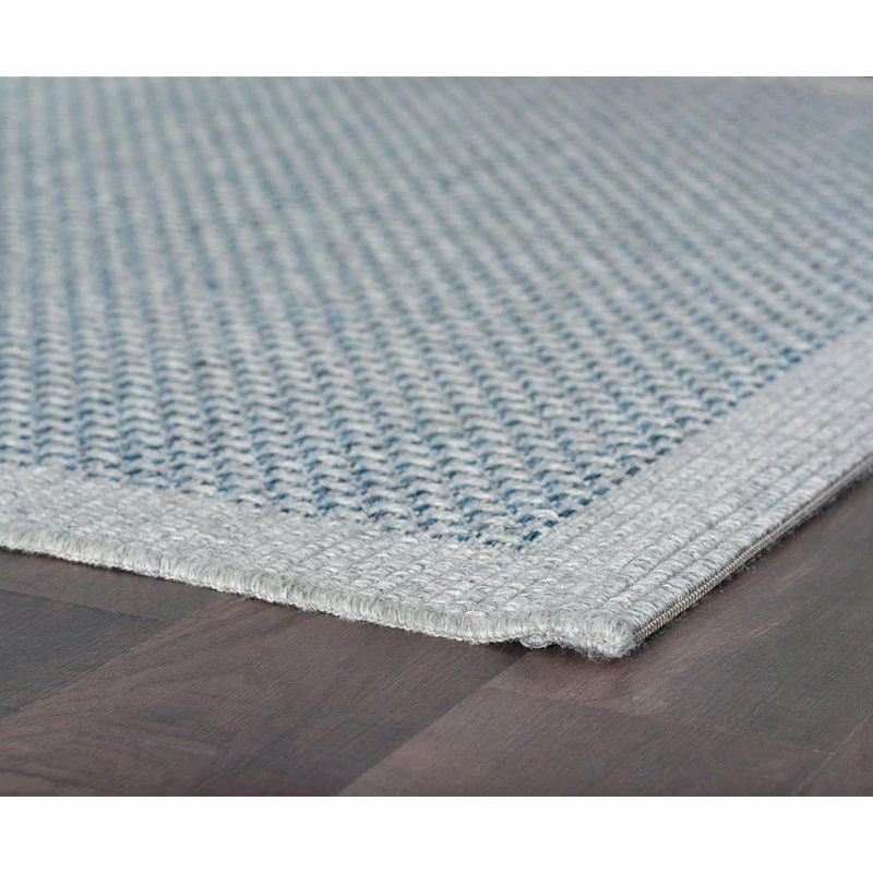 Hot Sale โจ Tayse Rugs Largo Modern Solid Blue Rectangle Easy-Care Indoor/Outdoor Area Rug, 5'x7' ๐ 4 Hot Sale โจ Tayse Rugs Largo Modern Solid Blue Rectangle Easy-Care Indoor/Outdoor Area Rug, 5'x7' ๐ - Image 4