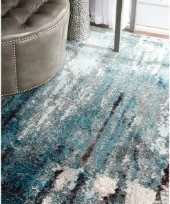 Deals ✔️ NuLOOM Winter Abstract Area Rug, Blue, 5'x8' 😉 -Cheap Rugs Store 2ae1642e0e96395b 3631 w800 h800 b0 p0
