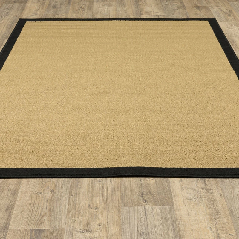 Budget 🔥 Newcastle Home Malibu Indoor And Outdoor Outdoor Beige And Black Rug, 3'7"x5'6" 🌟 11 Budget 🔥 Newcastle Home Malibu Indoor And Outdoor Outdoor Beige And Black Rug, 3'7"x5'6" 🌟 - Image 11