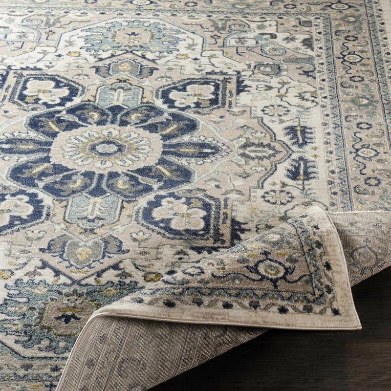 Deals ❤️ Hauteloom Canonsburg Traditional Medallion Persian 7'10" X 10'2" Area Rug 😀 6 Deals ❤️ Hauteloom Canonsburg Traditional Medallion Persian 7'10" X 10'2" Area Rug 😀 - Image 6