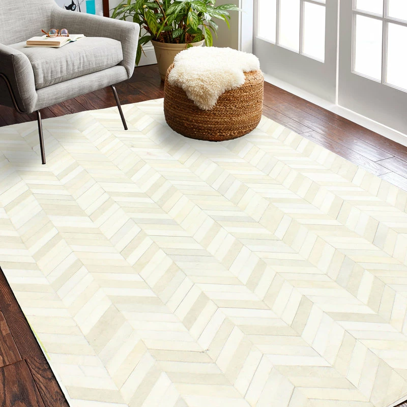 Promo 🌟 Bashian Langdon Area Rug, White, 8'x10' 🛒 5 Promo 🌟 Bashian Langdon Area Rug, White, 8'x10' 🛒 - Image 5
