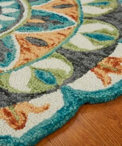 Top 10 ✔️ LRHome Garden Escape Area Rug ❤️ -Cheap Rugs Store 36c1ba770a4ea1eb 8623 w800 h800 b0 p0