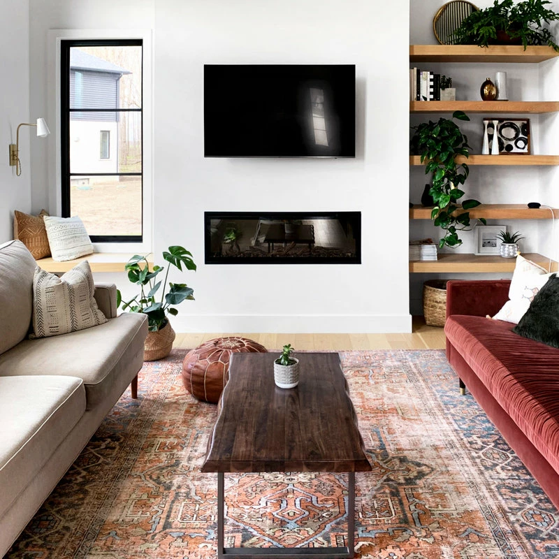 Promo ✔️ Loloi Rugs Terracotta, Sky Printed Polyester Loren Area Rug By Loloi, 2'3"x3'9" 🥰 11 Promo ✔️ Loloi Rugs Terracotta, Sky Printed Polyester Loren Area Rug By Loloi, 2'3"x3'9" 🥰 - Image 11