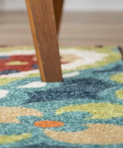 Deals 🔔 Orian Rugs Orian Veranda Indoor/Outdoor Paisley Area Rug, Multicolor, 7'8"x10'10" 🎁 -Cheap Rugs Store 37e1afa20c620426 8356 w800 h800 b0 p0