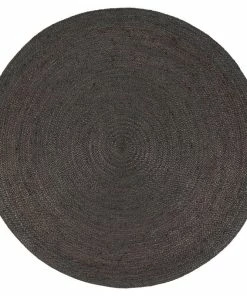 Outlet ✔️ Anji Mountain Kerala Jute Area Rug, Gray, 8' Round 🔔 -Cheap Rugs Store 3961049108a5e9d2 1054 w800 h800 b1 p0