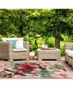 Wholesale 🥰 Liora Manne Marina Tropical Floral Indoor/Outdoor Rug, Multi, 7'10"x9'10" 🧨 -Cheap Rugs Store 397108f602d6e0c4 0314 w800 h800 b0 p0