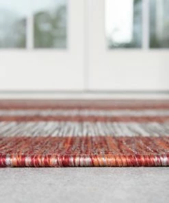 Deals 😍 Unique Loom Aqua Blue Striped Outdoor Area Rug, Rust Red, Beige, 5' X 8' 🔥 9 Deals 😍 Unique Loom Aqua Blue Striped Outdoor Area Rug, Rust Red, Beige, 5' X 8' 🔥 -Cheap Rugs Store 39711fa50c6d83d6 8246 w800 h800 b0 p0