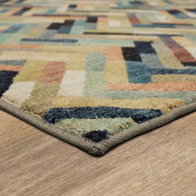 Best Sale 🎉 Mohawk Home Caftan Stripe Multi Rug, 2'1"x7'10" 👍 3 Best Sale 🎉 Mohawk Home Caftan Stripe Multi Rug, 2'1"x7'10" 👍 - Image 3