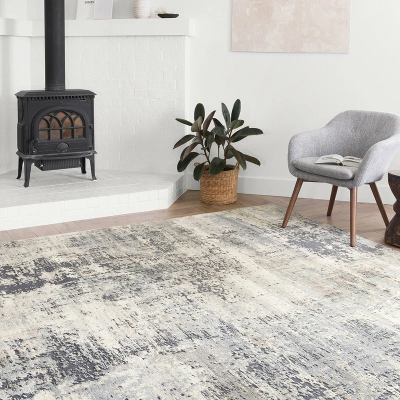 New ✔️ Loloi Rugs Lucia Rug, Granite, Granite, 9'3"x13'3" ✔️ 6 New ✔️ Loloi Rugs Lucia Rug, Granite, Granite, 9'3"x13'3" ✔️ - Image 6