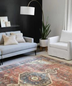 Best reviews of 🧨 Loloi Rugs Rust Blue Printed Polyester Skye Area Rug By Loloi II, 7'-6" X 9'-6" 🤩 -Cheap Rugs Store 3de11d890f7d16c6 9712 w800 h800 b0 p0